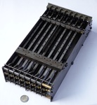 Wooden comptometer