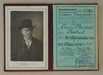 Carl Landolt's train pass, November 1915