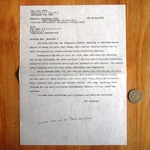 Letter to Curt Herzstark