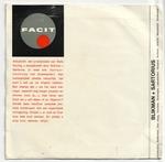 Flexi disc by Blikman en Sartorius about the Facit