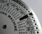 The Fraction Of an Inch Adding Machine