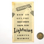 Instructions for the Lightning Adding Machine