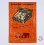 1946 Operating Instructions Marchant Calculators