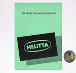 Melitta IV/16 leaflet