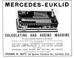 1915 Modern instruments and methods of calculation