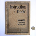 Monroe Instruction Book, front cover