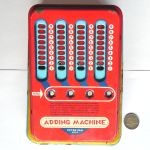 Peter Pan Adding Machine, front
