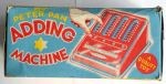 Peter Pan Adding Machine, box side 1