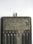 The Pocket Adding Machine, clearing tab