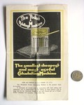 The Pocket Adding Machine, Instruction leaflet, front