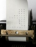 Portable Adding Machine