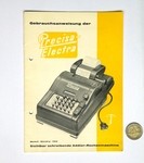 Precisa Electra 110 manual