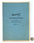 Rheinmetall Rechenmaschinen Ersatzteile und Ersatzpreisliste