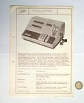 Model E infosheet