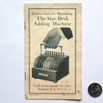 Instructions for Operating The Star Desk Adding Machine