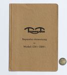 Reparatur-Annweisung fuer Modell CN1 CRN1