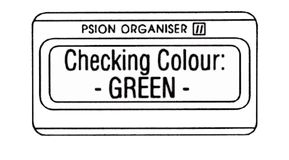 Screen Checking Colour