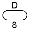 D