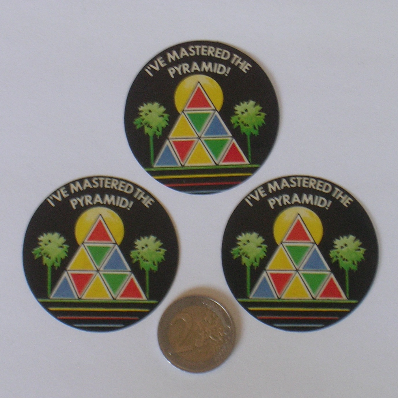 Pyramid Sticker Puzzle Gallery