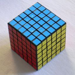 6x6x6 Rubik's Cube Puzzle Simulator