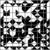 Border pattern solution