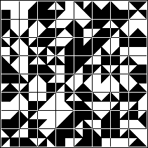 Diagonal pattern solution