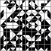 Diagonals pattern solution