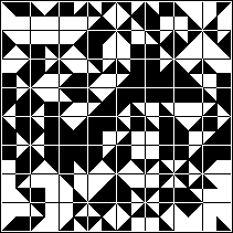 Diamond pattern solution