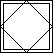 Diamond and border pattern