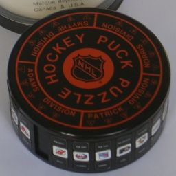 NHL Hockey Puck Puzzle