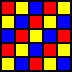 Square, 3-colouring