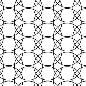Circles on a rectangular grid