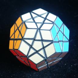 FangGe 3x3 Engraving version Megaminx Magic Cube Dodecahedron Speed Puzzle Cube 