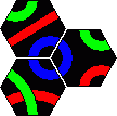 Xtreme 3 tile blue loop