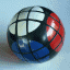 Ball-shaped Rubik's Cube