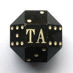 Antique 26-sided stone die