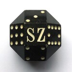Antique 26-sided stone die